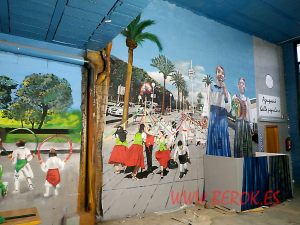 Pintura Mural Gegants Roquetes 300x100000